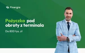 Pożyczka pod obroty z terminala – Okładka bloga Finergia dla branży Gastronomia, Beauty, Handel.